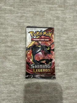 Pokemon TCG - Sun & Moon Shining Legends Booster Pack Sealed - Rayquaza Artwork - Image 1