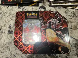 Pokemon Paldean Fates Charizard Tin Large Tin - Image 1