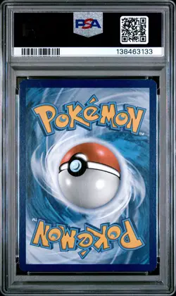 2018 POKEMON SUN & MOON LOST THUNDER #154 DITTO-HOLO PSA 8 - Image 2