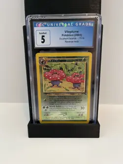 CGC 5 Excellent Vileplume Pokemon (2001) Southern Islands 17/18 Reverse Holo - Image 1