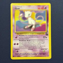 Pokemon Vintage Wotc Black Star Romo Mew #8 Wizards Of The Coast - Image 1