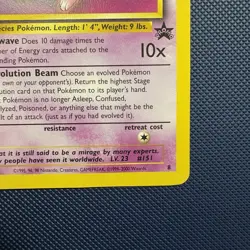 Pokemon Vintage Wotc Black Star Romo Mew #8 Wizards Of The Coast - Image 4