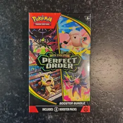 Pokemon TCG Mega Evolutions Perfect Order Booster Bundle (6 Packs) - Brand New - Image 1