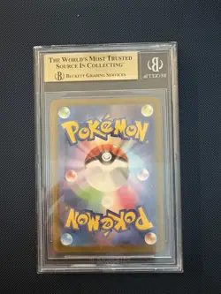 2025 POKEMON MEGA PROMOS MCDONALD'S JAPAN PIKACHU 020MP BGS 9.5 GEM MINT - Image 2