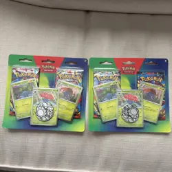 Pokemon TCG Vileplume Oddish Gloom 2 Pack Blister w Coin Sealed - Image 1