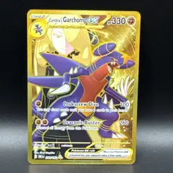 Cynthia's Garchomp ex - 241/182 Destined Rivals Gold Pokemon - NM/MINT GRADE IT! - Image 2