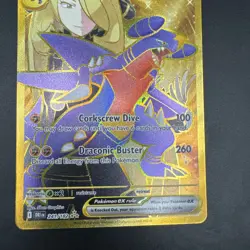 Cynthia's Garchomp ex - 241/182 Destined Rivals Gold Pokemon - NM/MINT GRADE IT! - Image 4