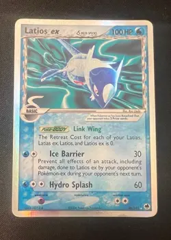Pokemon Card-Latios Ex -Holo-Ex Dragon Frontiers -96/101-ENG-Good - Image 1