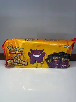 Nintendo Pokemon TCG BOOster Trick Or Trade Trading Card Game | 120 PACKS - Image 1
