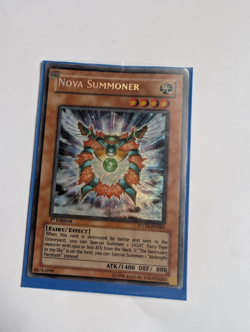 Yu-Gi-Oh Nova Summoner STON-EN065 Secret Rare 1st Edition NM-LP Card - Image 1