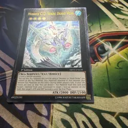 Yugioh! Number C32: Shark Drake Veiss ABYR-EN039 Ultimate Rare Cards 1st Ed NM - Image 2