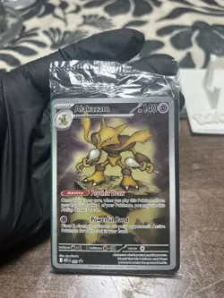 Alakazam TCG Black Star Promo Card MEP 009 MEP009 Sealed Brand New - Image 1