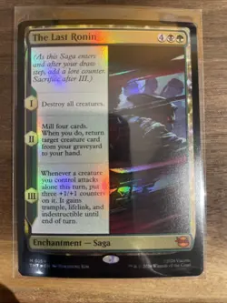 The Last Ronin (Foil) Mythic MTG Ninja Turtles - Image 1