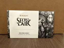 MTG Magic the Gathering Secret Lair Dreaming Darkly Rainbow Foil​ Edition - New - Image 1
