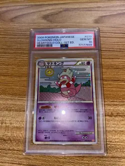 Slowking 039/070 PSA 10 - Japanese Pokemon Heartgold Collection L1 Holo 1st Ed - Image 1