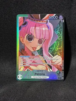 One Piece Perona (021) (Alternate Art) #OP06-021 Foil Wings of the Captain NM - Image 1