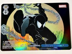 Weiss Schwarz MARVEL Vol.2 - We Are Venom! MAR/S113-098S SR Foil US SELLER - Image 1
