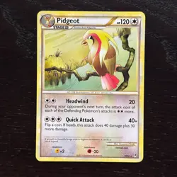 Pidgeot 30/95 Pokemon Call of Legends HS Regular Rare Card MP - Image 1