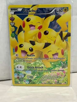 Pikachu (Full Art) RC29/RC32 Generations: Radiant Collection LP Pokemon Card TCG - Image 1