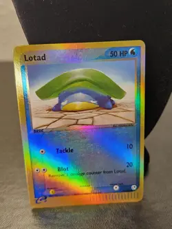 Lotad card 2003 Pokemon EX Sandstorm Reverse Holo E Series Trade Collect Tcg - Image 4