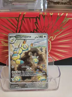 Dudunsparce Holo Illustration Rare Pokemon TCG Paldea Evolved Card 229/193 - Image 1