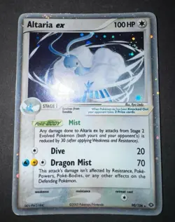 Pokemon Card-Altaria Ex-90/106-ENG-Ex Emerald -Holo-Very Good - Image 1