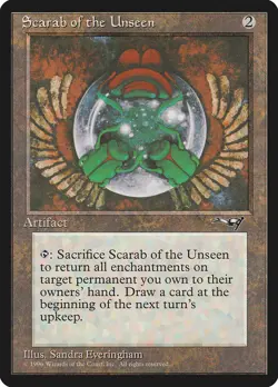 Scarab of the Unseen [Alliances] Magic MTG - Image 1