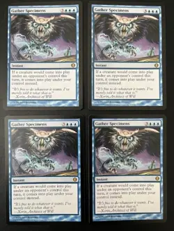 MTG- Gather Specimens x4 - Shards of Alara - Image 1