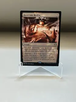 Desecrate Reality Commander Masters Regular Magic The Gathering - Image 2