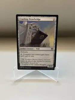 Crashing Drawbridge Commander Masters Regular Magic The Gathering - Image 2