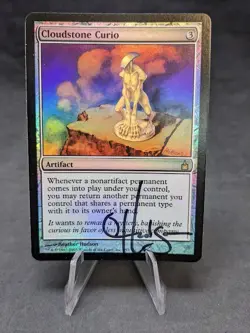 Cloudstone Curio FOIL -MTG Ravnica: City of Guilds- 257 - Artist Signed - LP - A - Image 1