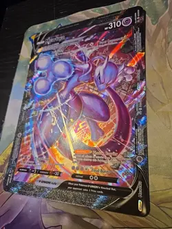 Mewtwo V Union SWSH161 Pokemon TCG OVERSIZED CARD - Image 3