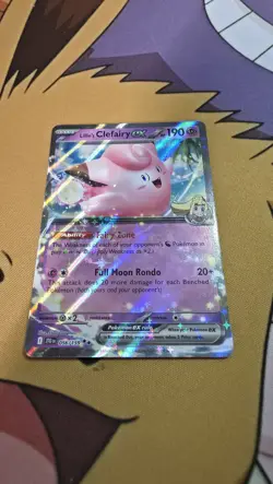 Pokemon TCG Journey Together Lillie's Clefairy EX 056/159 - Image 1