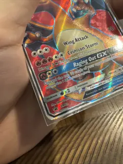 Pokemon TCG Charizard GX SM60 SM Promo Full Art Holo Black Star Promo 250HP - Image 4