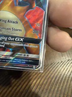 Pokemon TCG Charizard GX SM60 SM Promo Full Art Holo Black Star Promo 250HP - Image 5