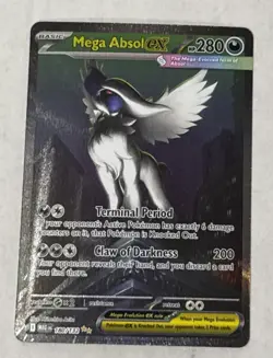 Mega Absol EX SIR 180/132 - Pokemon TCG -Mega Evolution - ENGLISH NM - Image 1
