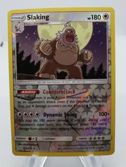 Slaking - 170/236 - Reverse Holo Rare NM, English Pokemon Unified Minds NM - Image 1