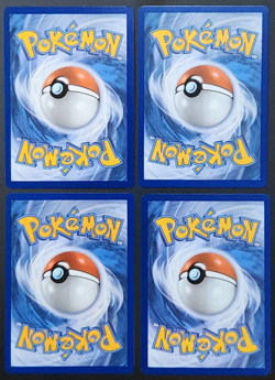 Pokemon Hilda x4 Playset Trainer Supporter White Flare 084/086 Near Mint - Image 2