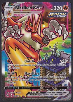 Pokemon Blaziken VMAX 201/198 Alt Art Chilling Reign - Image 1