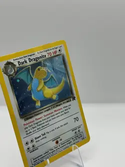 Pokemon TCG Dark Dragonite Team Rocket 5/82 Holo Rare MP. - Image 3
