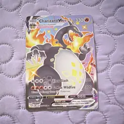 Pokemon Charizard VMAX SV107/SV122 Shining Fates Ultra Rare Full Art Holo HP330 - Image 1