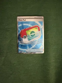 Pokemon TCG Mega Evolution Perfect Order Poke Pad Ultra Rare 113/088 - Image 1