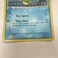 Pokemon Lotad EX Deoxys 63/107 50 HP Reverse Holo Common Basic English 2005 - Image 3