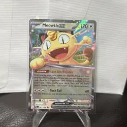 Meowth ex 062/088 Double Rare Pokemon Perfect Order ME03 NM - Image 1