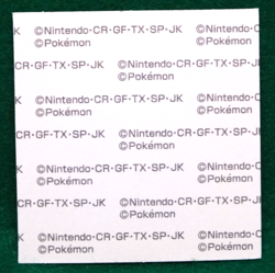 Gengar Pokemon Deco Chara Seal Sticker Nintendo Gamefreak Japanese F/S - Image 2