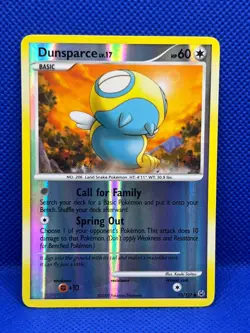 Pokemon Tcg Dunsparce 73/127 Platinum Reverse Holo - Image 1