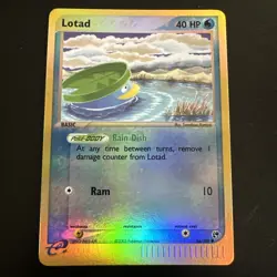 2003 Pokemon EX Sandstorm Reverse Holo Lotad 66/100 LP - Image 1