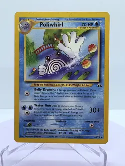 Pokemon TCG | Poliwhirl 44/75 | Neo Discovery | LP - Image 1