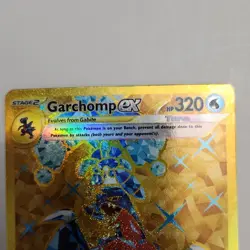 Pokemon Garchomp ex 260/182 SV04 Paradox Rift Full Art Holo Rare 320 HP - Image 2