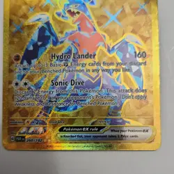 Pokemon Garchomp ex 260/182 SV04 Paradox Rift Full Art Holo Rare 320 HP - Image 3